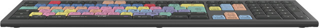 Logickeyboard Adobe Premiere Pro CC Astra 2 Tastatur USB QWERTZ Deutsch Grau - Bild 1