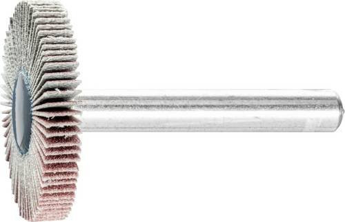 PFERD Korund Fächerschleifer A320 für Feinschliff und Finish, Durchmesser: 30 mm, Breite: 5 mm, Schaft-Durchmesser: 6 mm, 10 Stück, Grau - Bild 1