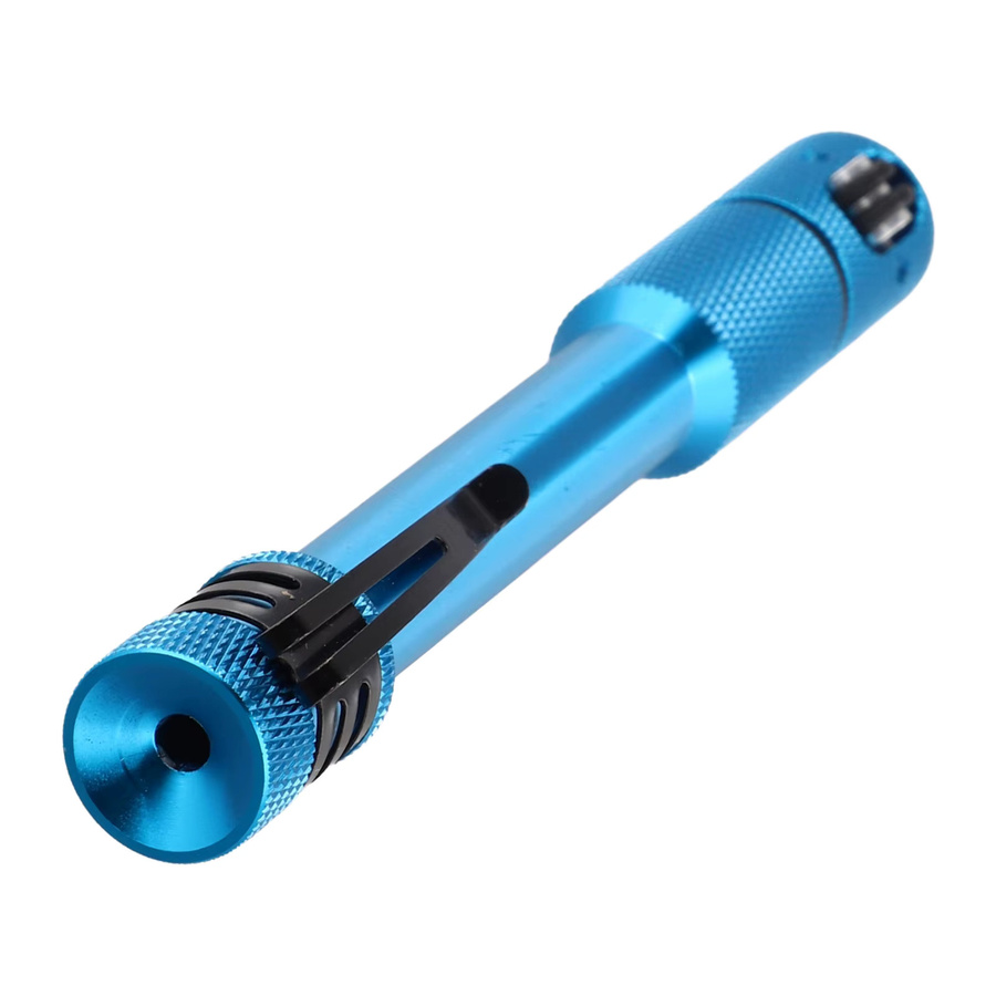 ANENG TIG-Schweißstift-Stabhalter aus Aluminiumlegierung in Blau für 1,0-3,2 mm Drahtvorschub mit Taschenclip - Bild 2