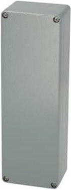 Fibox ALN 082506 7811190 Universal-Gehäuse aus Aluminium in Grau, B/T/H: 25,2 x 8,1 x 5,65 cm - Bild 1