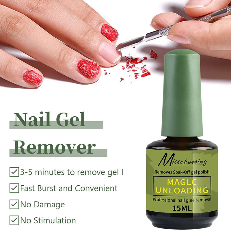 Misscheering Nagellackentferner, 15 ml, Unisex - Bild 3