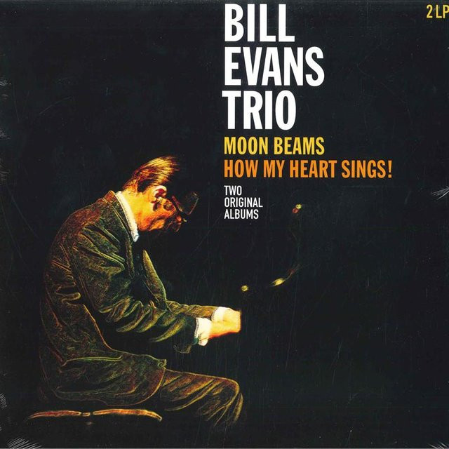 Bill Evans Trio LP Moon Beams + How My Heart Sings Vinyl Passion 2018 Jazz braun/schwarz - Bild 1