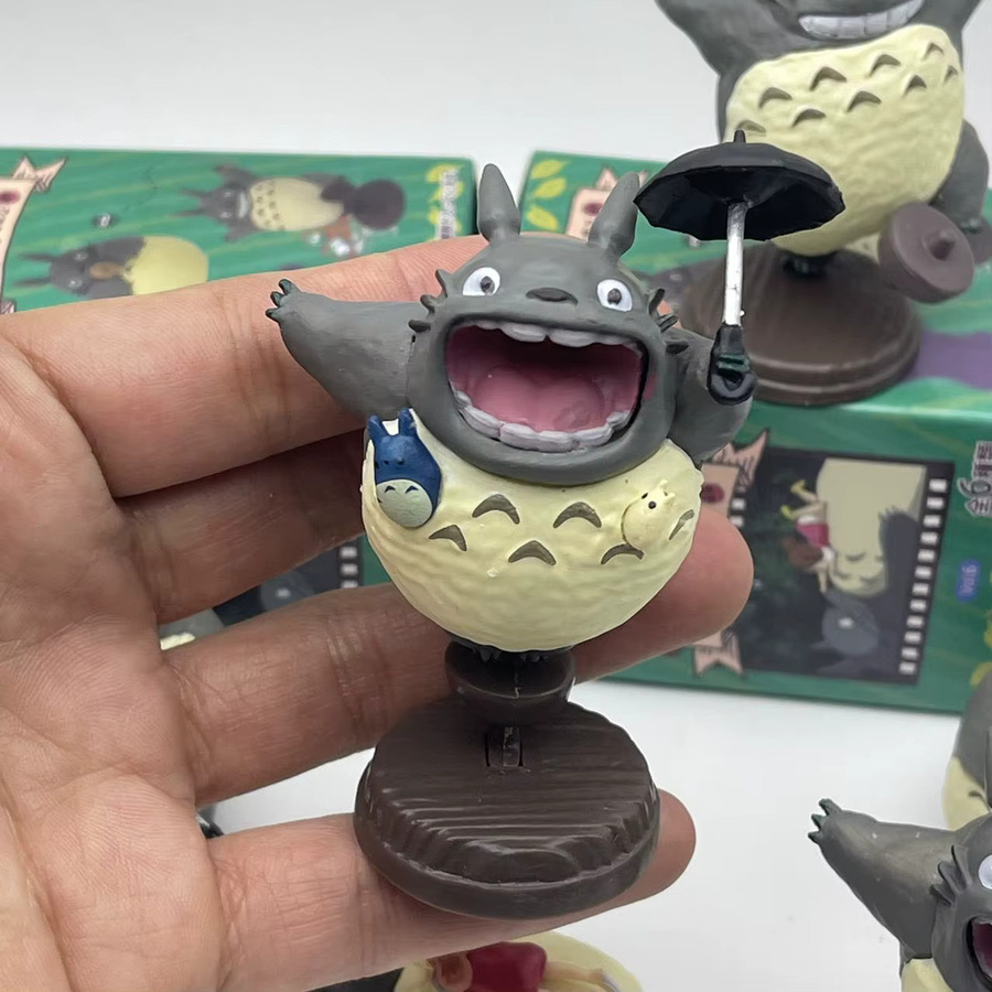 Bandai Totoro Blind Box, Desktop Ornament Figur, 6-teiliges Set, ab 14 Jahren - Bild 3