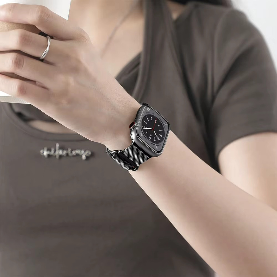 Uhrenarmband Milanaise Edelstahl, Unisex - Bild 4