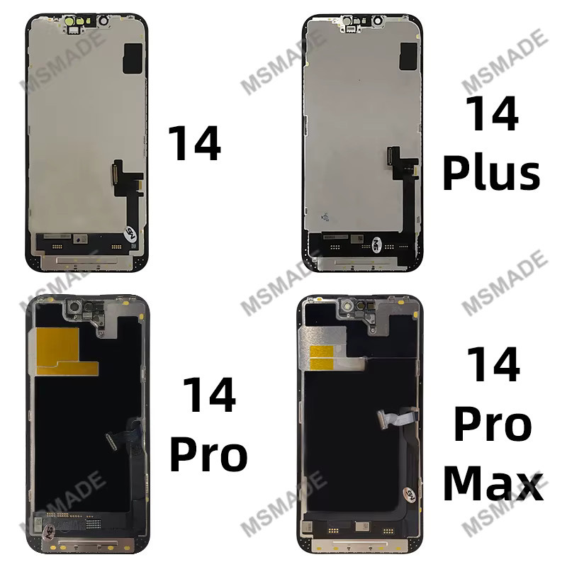 MSMADE Ersatzdisplay für iPhone Modelle 11 bis 16 Pro Max in Schwarz - Bild 2