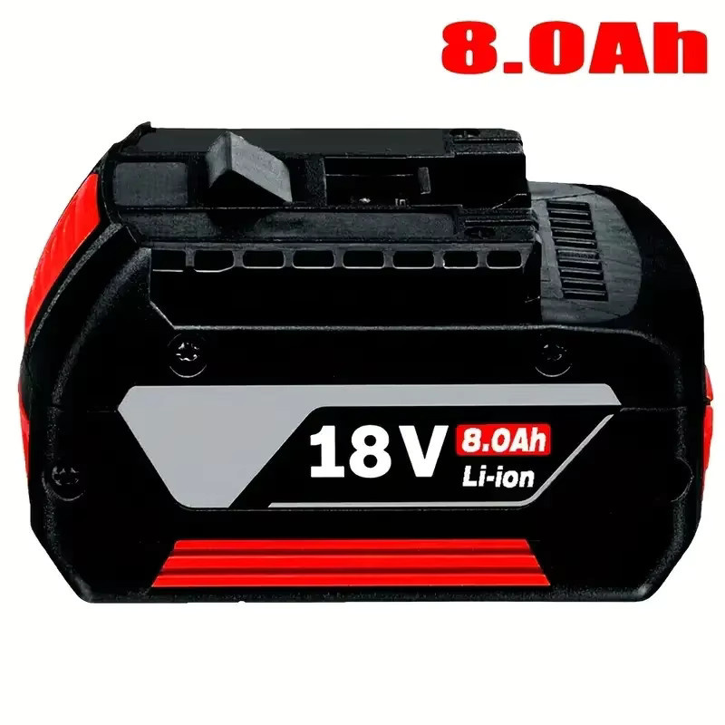 Bosch Professional 18V Akku GBA 18V 8,0Ah in Schwarz mit Füllstandsanzeige - Bild 6