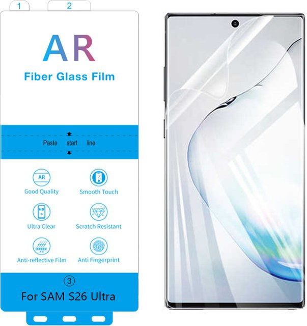 2 Stück Antireflex-Displayschutzfolie für Samsung Galaxy S26 Ultra und S26+ Plus, transparent - Bild 1