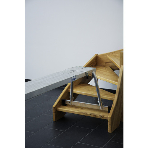 Krause Teleset STABILO Trittleiter aus Aluminium in Silber - Bild 3