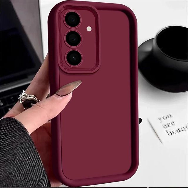 Weiche TPU-Handyhülle für Samsung Galaxy S25 S24 S23 Ultra Plus und A-Serie in Bonbonfarben - Bild 1