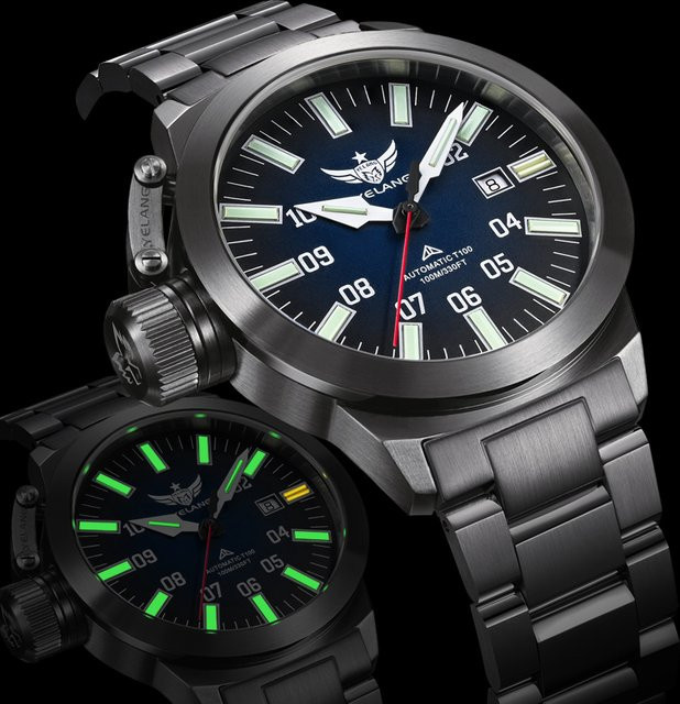 Yelang Armbanduhr Automatik, Edelstahl, 10 ATM, Herren - Bild 1