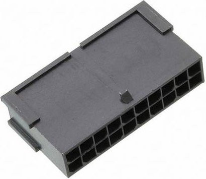 Amphenol Buchsengehäuse-Kabel 10127717-20LF in Schwarz - Bild 1