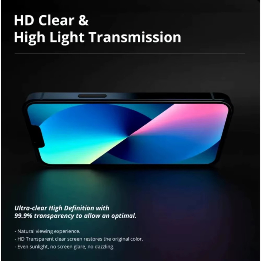 3er-Set Displayschutz und Kameraobjektivglas für Apple iPhone 12 bis 17 Pro Max, transparent - Bild 1