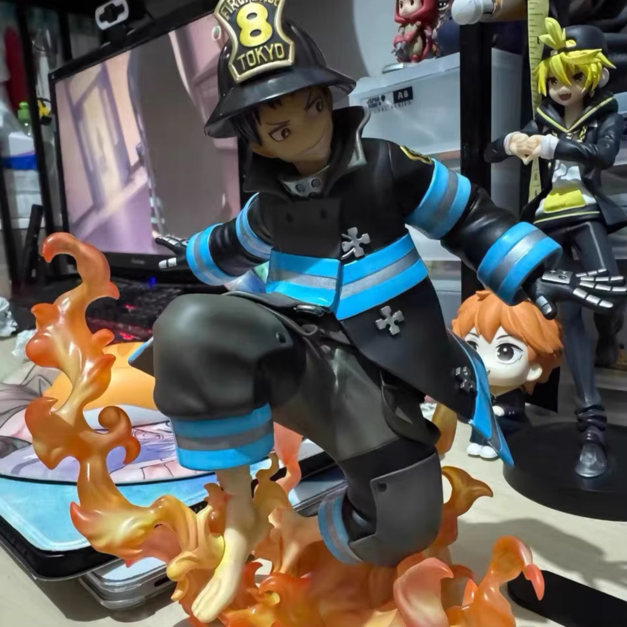Bandai Fire Force Shinra Kusakabe Figur, Einzelfigur, Kunststoff - Bild 5