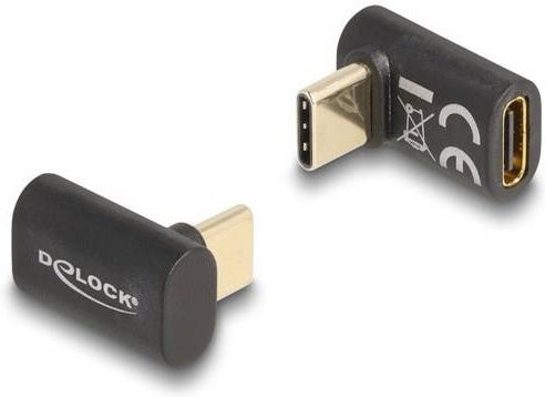 Delock USB-C auf USB-C Adapter Schwarz 60056 - Bild 1