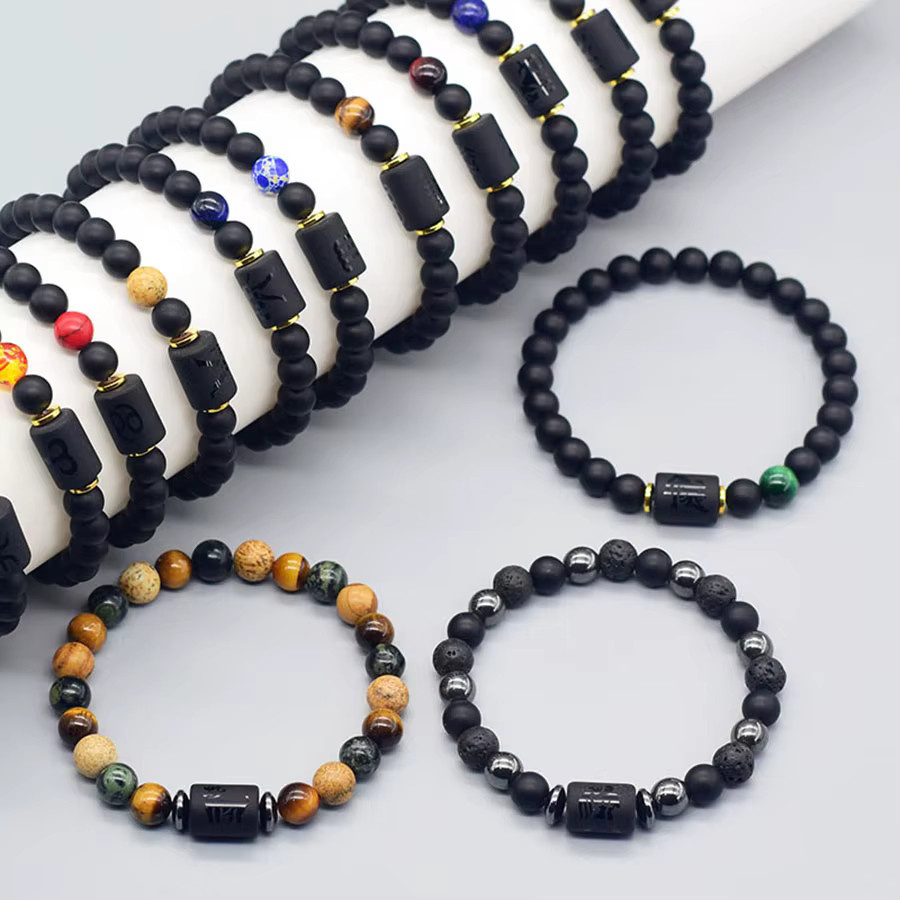 Armband farsighted star, Schwarz, Herren - Bild 2