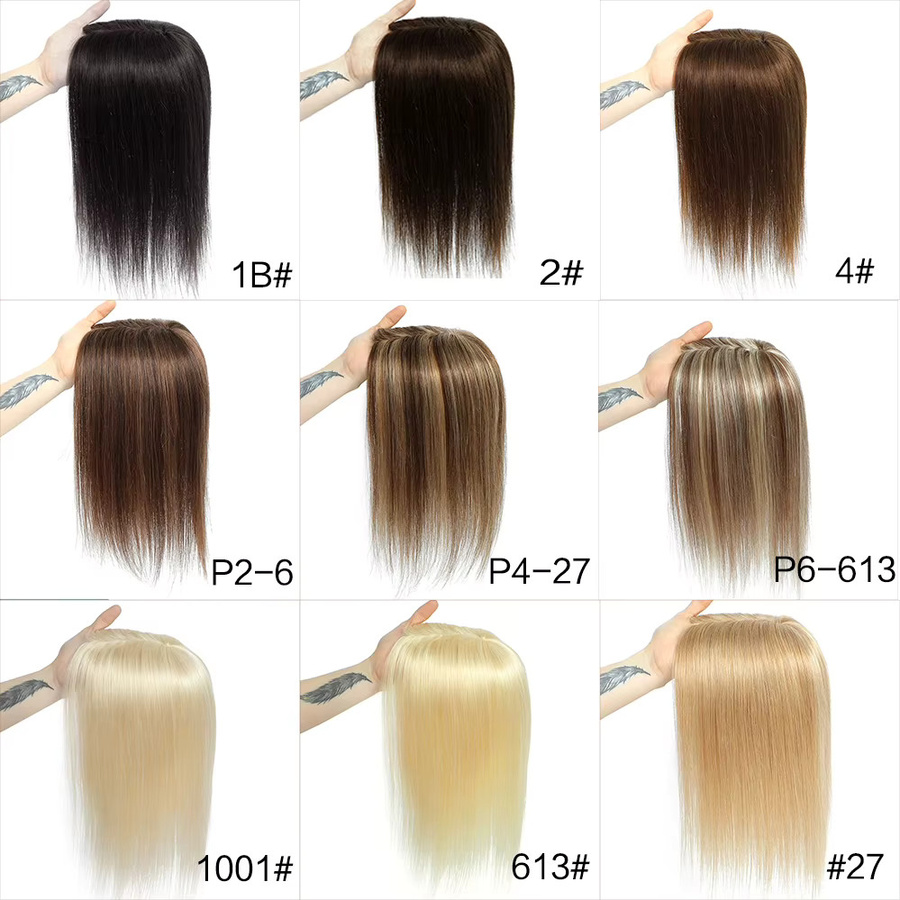LOVEVOL Topper-Haarteil aus Echthaar, 30,5 bis 45,7 cm, Damen - Bild 3