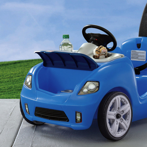 Step2 Whisper Ride II Buggy Kinderlaufwagen blau Kunststoff ab 1,5 Jahren - Bild 2