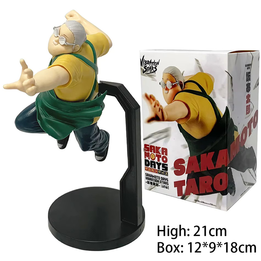 Bandai Sakamoto Days Sakamoto Taro Asakura Shin Actionfiguren, Einzelfigur, 21cm - Bild 5