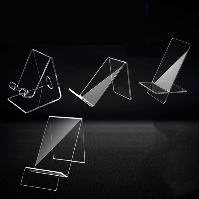 JETTING Handyhalter aus Acryl in Transparent für die Präsentation von Mobiltelefonen - Bild 1