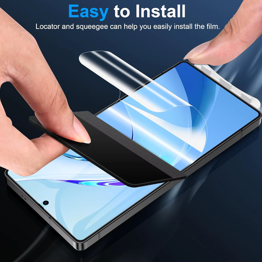 2 Stück High Definition Hydrogel Schutzfolien für Samsung Galaxy S25 Ultra, S25 FE, S25 Edge und S25+, transparent - Bild 4