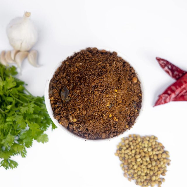 VEDANK™ Nalla karam podi Korianderblätterpulver 200 g - Bild 1