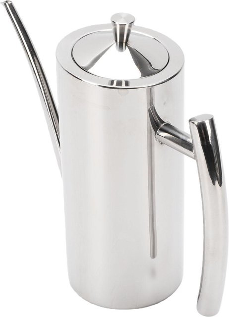 Sportssss Olivenöl Spender Kanne aus 304 Edelstahl in Silber, 700 ml, auslaufsicher mit langem schmalen Ausgießer für präzises Dosieren - Bild 1