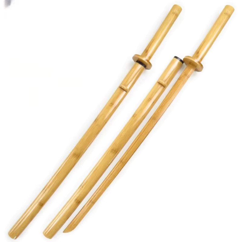 MINISO Samurai Ninja Katana, Holz, 40 Zoll - Bild 2