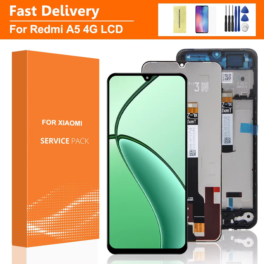Xiaomi Redmi A5 4G Ersatzbildschirm mit 6,88 Zoll LCD-Display und Touchscreen-Digitizer-Einheit in Schwarz (25028PC03G 25028RN03A) - Bild 5