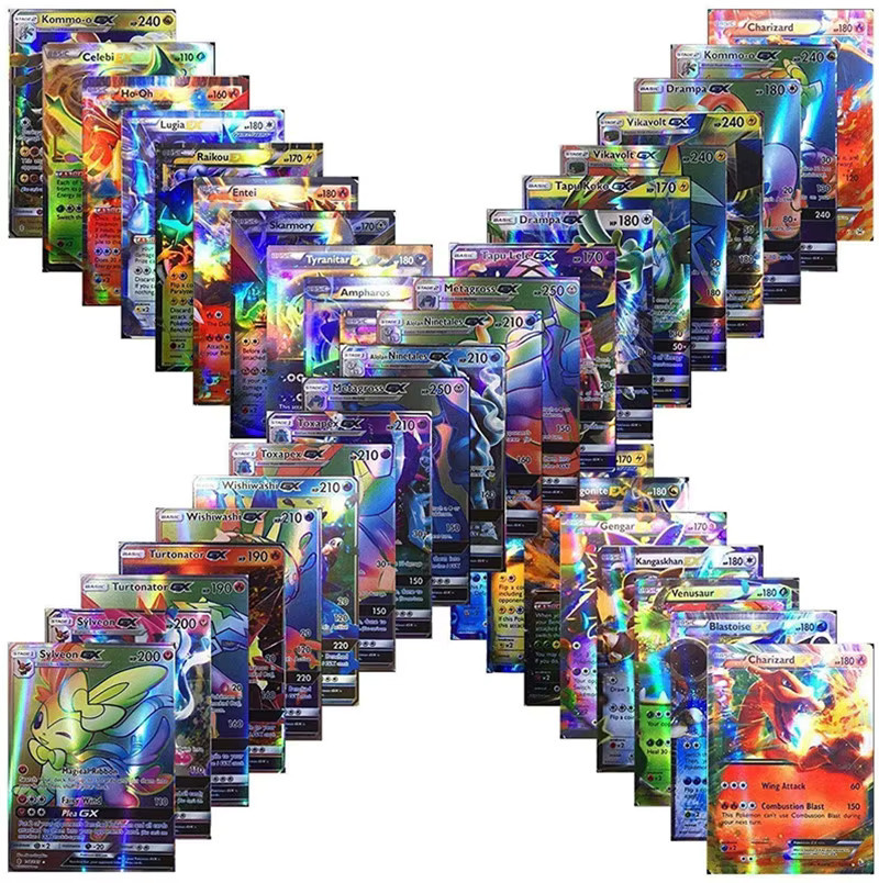 Pokémon Englische Spielkarten, 20-teiliges Set, Glänzende Sammelkarten - Bild 2