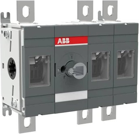 ABB OT315E12 Lasttrennschalter 315A 1000V in Schwarz und Grau - Bild 1