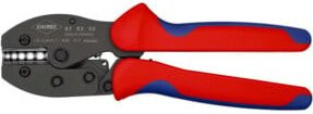 Knipex PreciForce Crimpzange 97 52 30 mit Mehrkomponenten-Hüllen brüniert multicolour - Bild 1