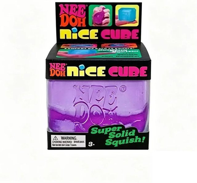 BC Pet Supplies Fidget Spielzeug, Würfel, lila, ab 14 Jahren - Bild 1
