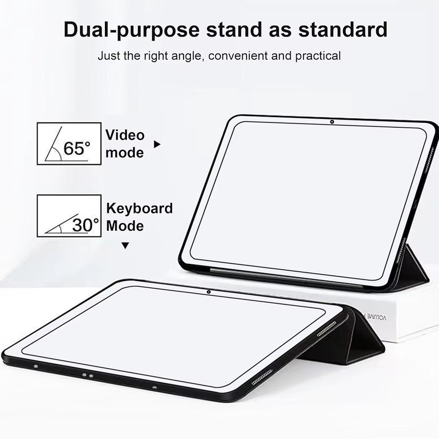 Xiaomi Smart Cover Hülle für Redmi Pad 2 2025 11 Zoll aus PU-Leder mit magnetischer Flip-Funktion und weicher Silikon-Rückschale in Schwarz - Bild 6