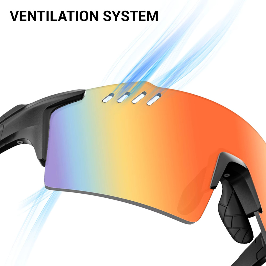 SCVCN Sonnenbrille, Vollrand, Multicolor, Kunststoff - Bild 4
