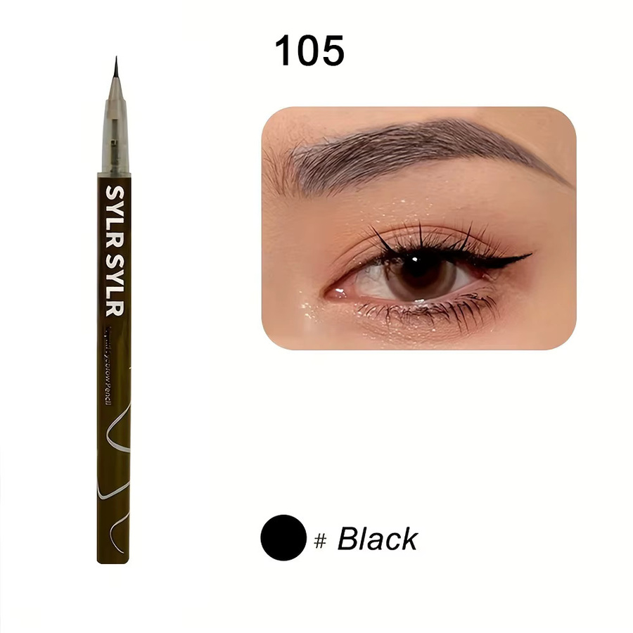 SYLR Augenbrauenstift, flüssig, Black - Bild 3