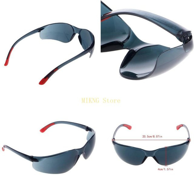 Schutzbrille für Motorrad und Reiten mit Gläsern in Transparent und getöntem Design - Bild 1