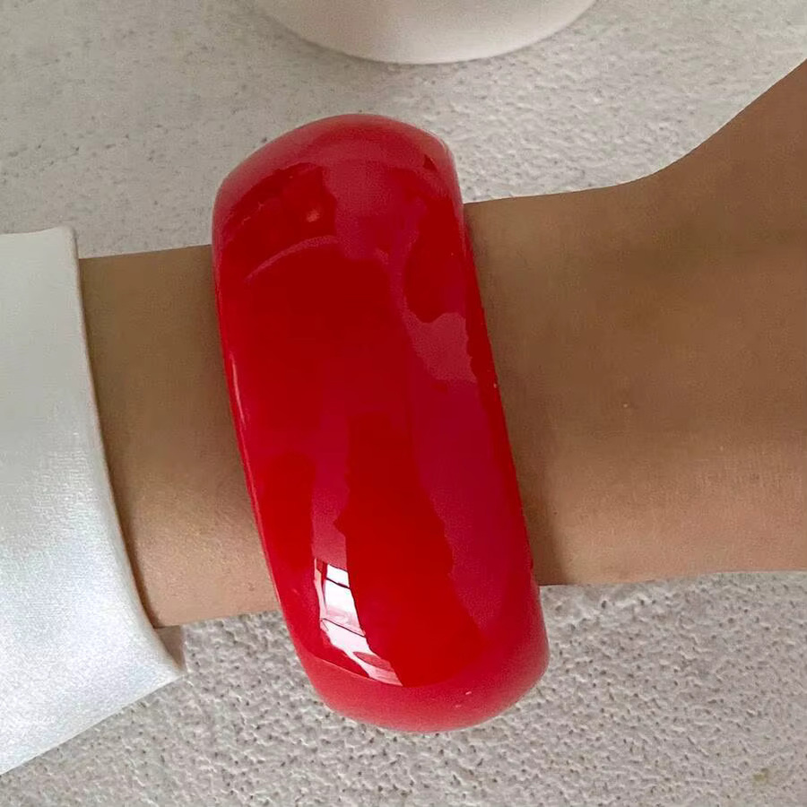 IngeSight.Z Armband, Harz, Rot Braun, Bunt, Damen, Punk - Bild 2