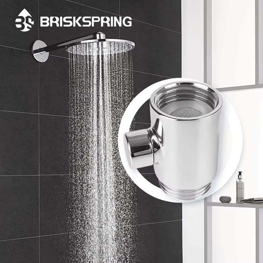 BriskSpring Ultrafeiner Blasengenerator für Handbrause und Regenduschkopf G1/2 Zoll - Bild 2