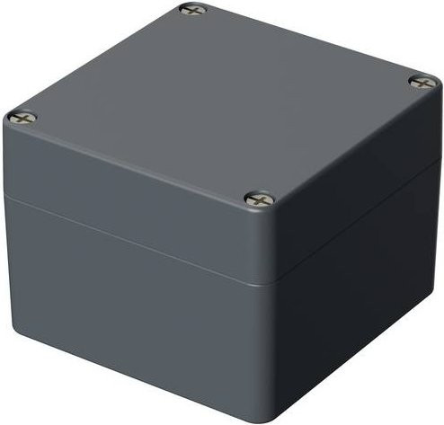 ROSE Systemtechnik Industrie-Gehäuse 1121209 aus Aluminium in Silber-Grau (RAL 7001), B/T/H: 122 x 120 x 90 cm - Bild 1
