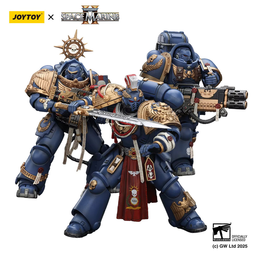 JOYTOY Warhammer 40k Ultramarines Heavy Relic Primus Armor, Actionfigur - Bild 3