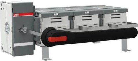 ABB OT2500EM03W4P Lasttrennschalter 1000V in Schwarz und Grau - Bild 1