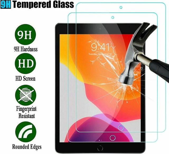 BRYNTHORX Gehärteter Glas-Displayschutz in Transparent für iPad Pro 11, iPad Air, iPad Mini und iPad Generationen - Bild 1