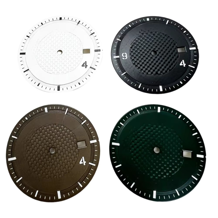 RICHUS Zifferblatt, grün leuchtend, 34 mm - Bild 2
