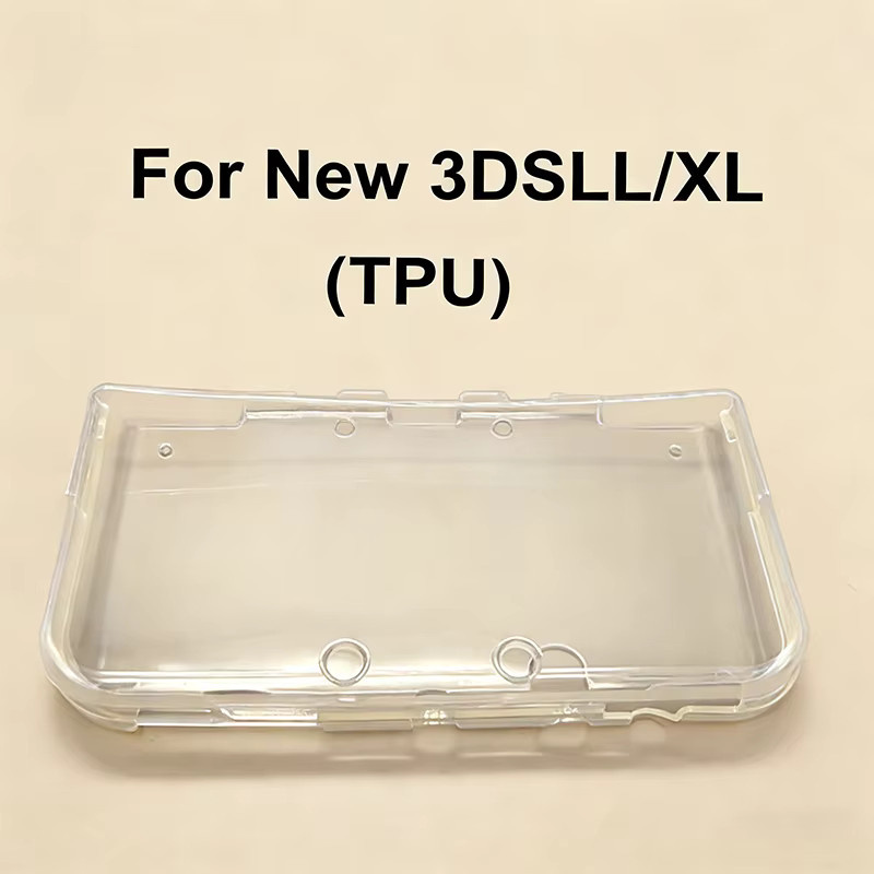 ChengHaoRan TPU-Silikonhülle für Nintendo 3DS, New 3DS und XL in Transparent - Bild 2