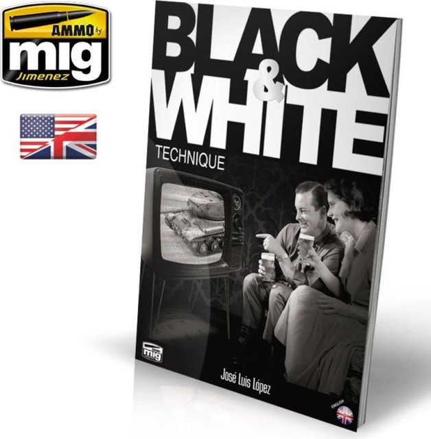 AMMO by MIG Jimenez Black & White Technique (English) - Bild 1