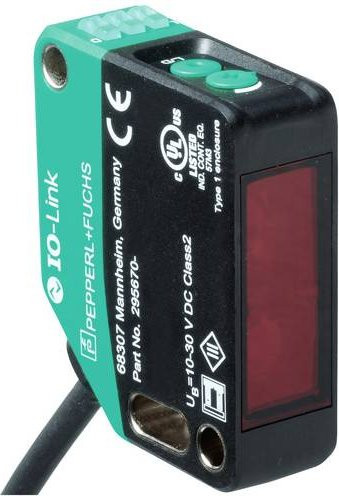 Pepperl+Fuchs Laser-Reflexions-Lichtschranke OBR25M-R200-2EP-IO-0,3M-V31-L 295670-100033 in Multicolor - Bild 1