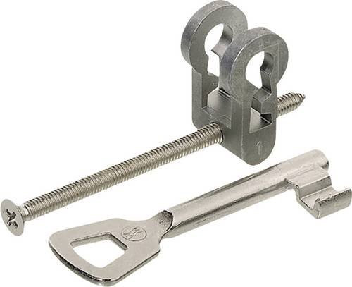 BASI Buntbarteinsatz aus Metall in Silber - Bild 1