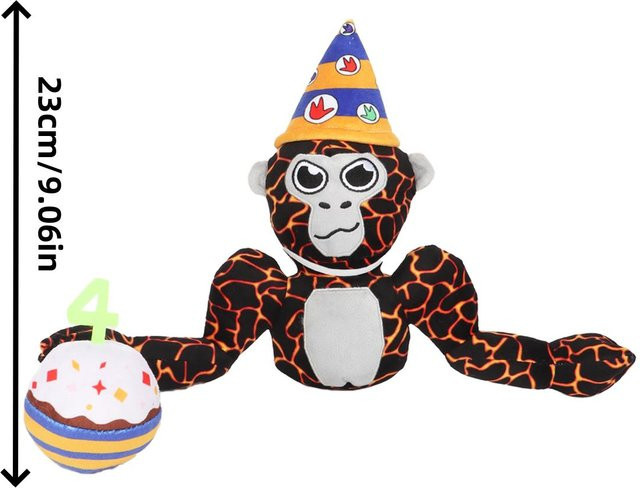 Yiran toy Gorilla Tag Tagged Monke, Plüschtier, ab 3 Jahren - Bild 1