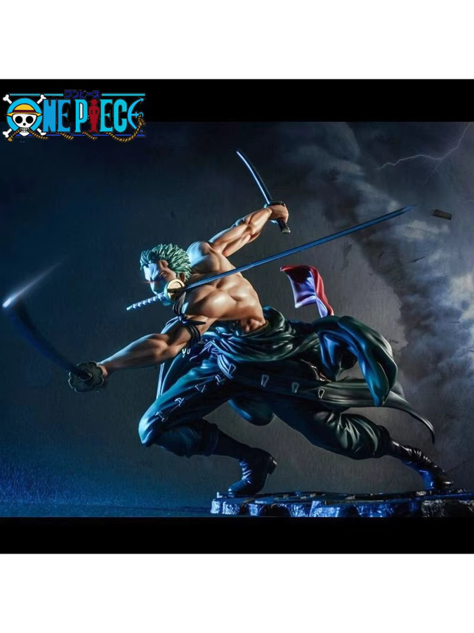 Bandai One Piece Roronoa Zoro, Actionfigur, 10cm, PVC - Bild 5