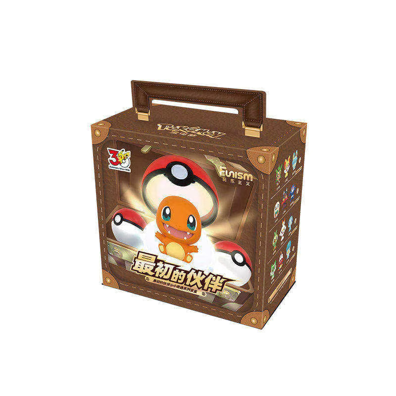 Funism Pokémon 30. Jubiläums-Blindbox, Erstpartner-Starter-Pokémon-Elfenball-Ornament-Figur-Spielzeuge - Bild 4